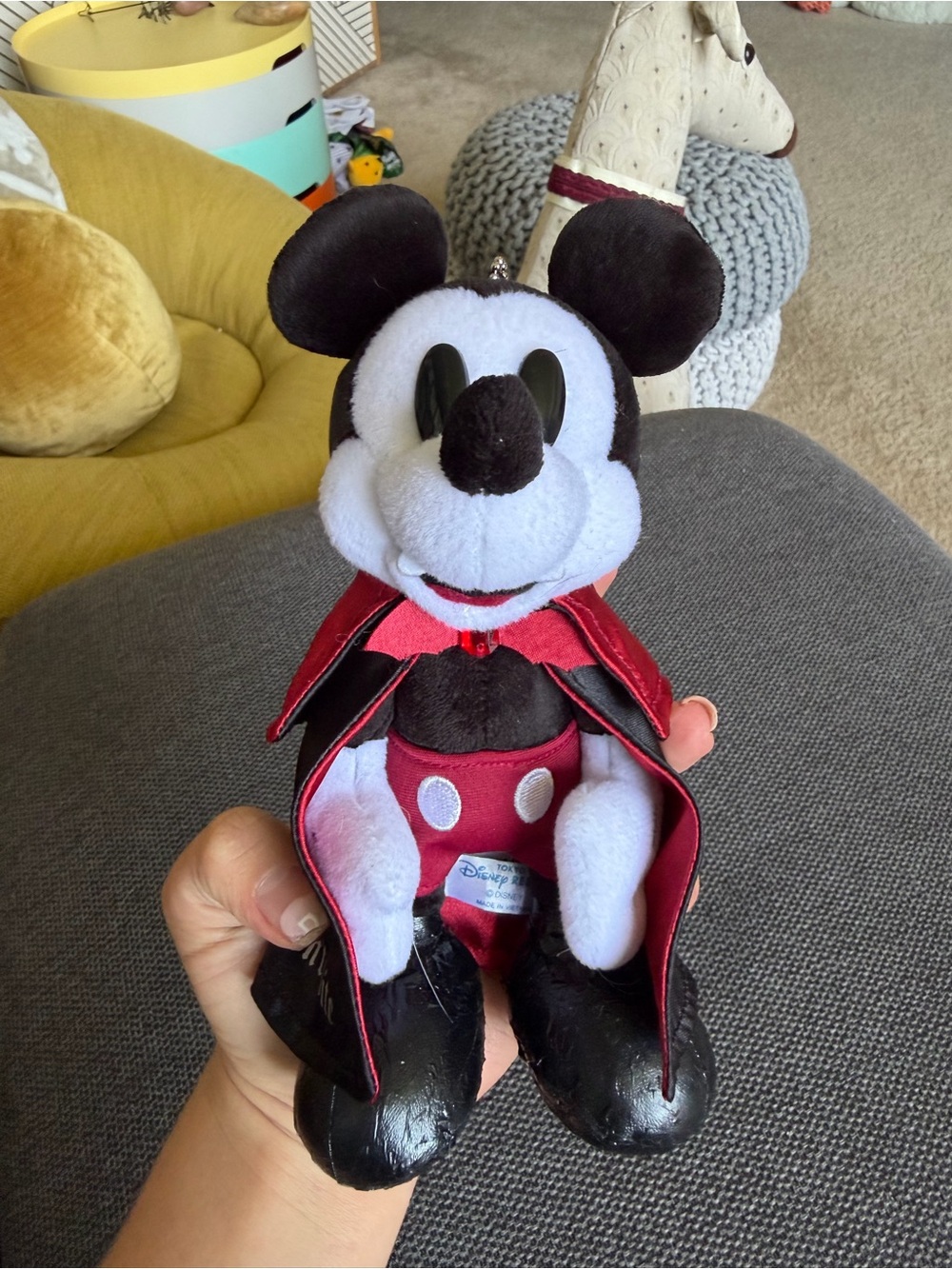 Tokyo Disney Vampire Mickey Keychain/Badge